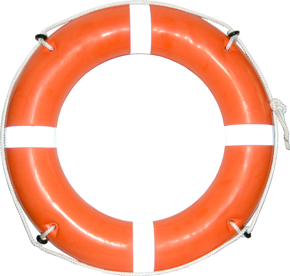 Круг спасательный КС-01, 2,7 кг легкий (пластик) Сертификат: РРР, РМРС, ГИМС